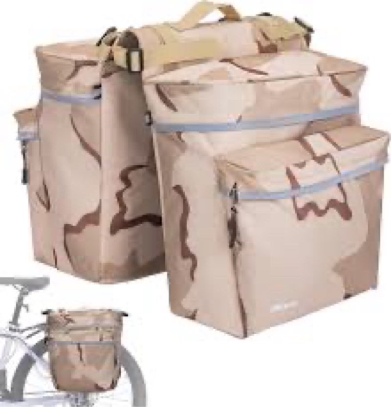 ANCHOM Bike Panniers, 34L Upgraded Water Resistant Saddle Bags for Bicycle Rear Racks, Bike Accessor