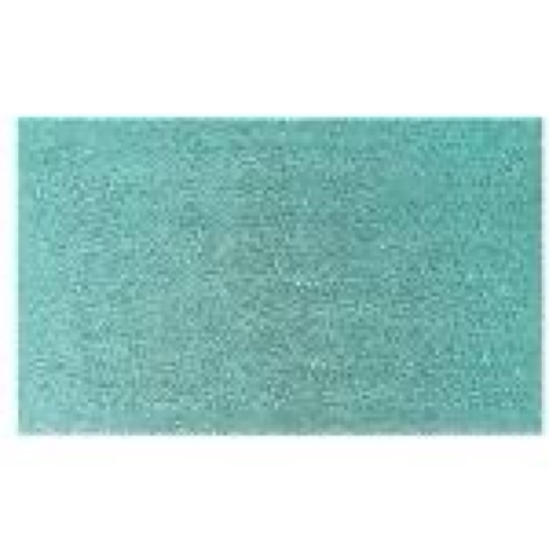 Wade Logan® Kasper Non-Slip Outdoor Doormat - Cyan, 17\" W x 29\" L