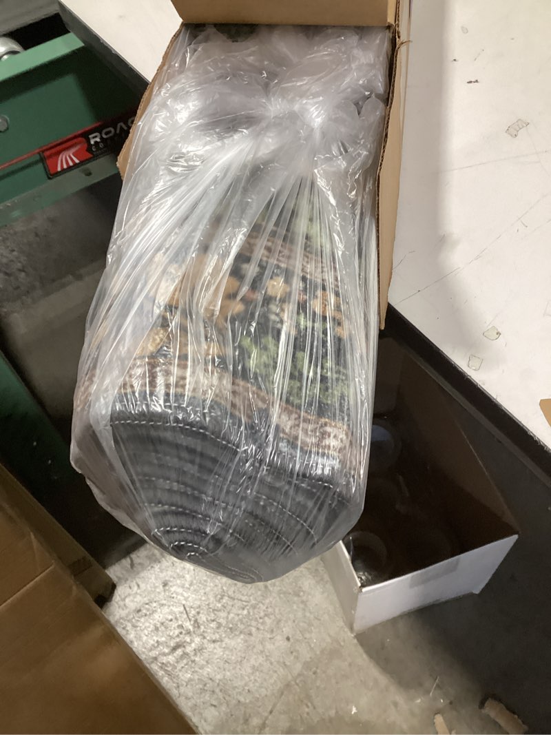 Condition photo showing New/Like New for Vintage Runner Rugs for Hallways - 2'6"x8' Wide Kitchen Runners, Entryway Rug, with Flowers and Leaves, Washable Non Slip Low Pile 2'6" x 8' (Runner) Dark Green / Brown