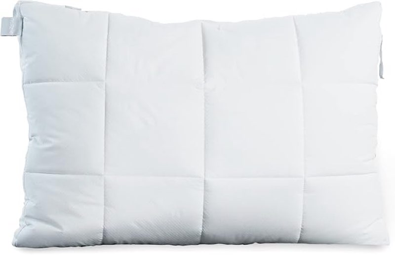 Nuzzle Bed Pillow for Sleeping - Ultra Soft Cooling Pillow with 2 Adjustable Inner Layers for Comforting Support, Washable Luxury Queen Size Pillows - Perfect for Side, Back, and Stomach Sleepers