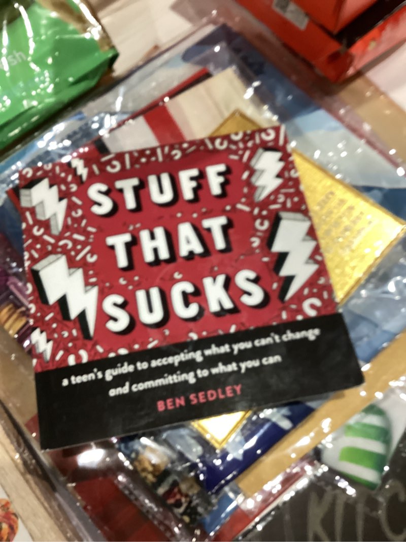 Condition photo showing New/Like New for Stuff That Sucks: A Teen's Guide to Accepting What You Can't Change and Committing to What You Can (The Instant Help Solutions Series)