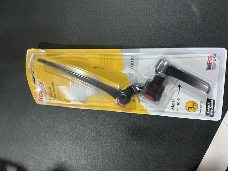 Condition photo showing Good Condition for Korky 6055BP Tank Lever, Universal to Fit Front, Angled, Side, Left Mount Toilets, Chrome