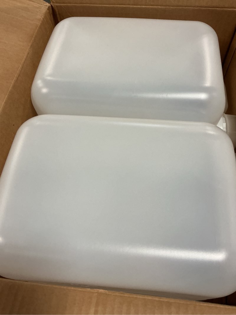Condition photo showing As Is for FastRack Hedpak with cap, 2-Pack, 4 Gallon Carboy, White Container, Food Grade – BPA Free, Leak-Proof for fermentation, storage and brewing