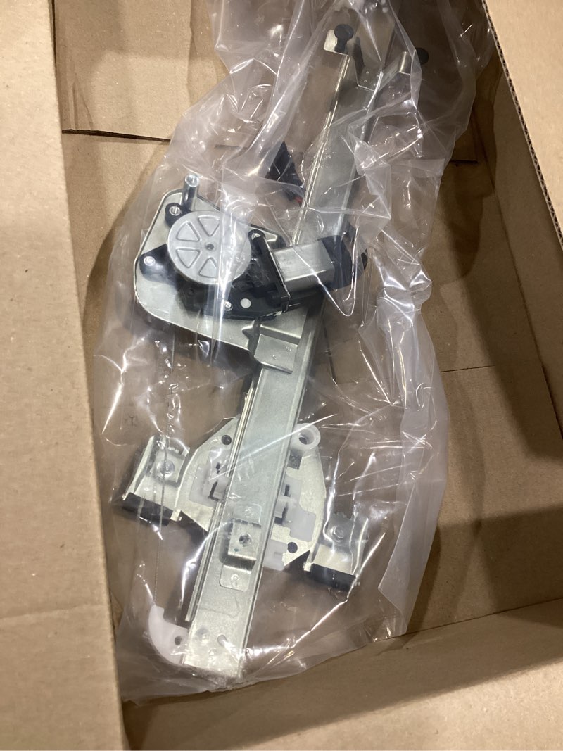 Condition photo showing Good Condition for front driver side power window regulator with motor