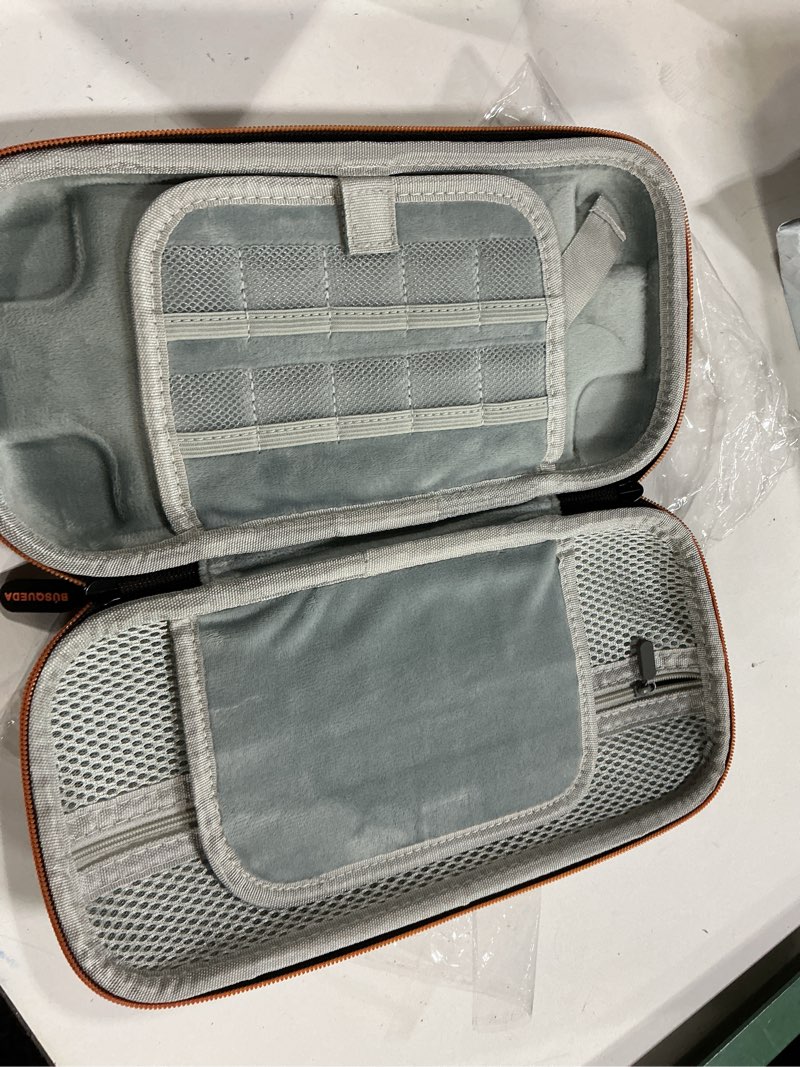 Condition photo showing Good Condition for búsqueda large capacity switch carrying case for nintendo switch 2 (2025) - 20 game cartridges, hard shell portable travel pouch, black