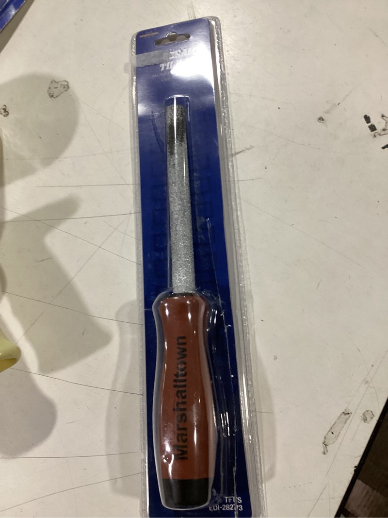 Condition photo showing As Is for Marshalltown Ceramic Tile File