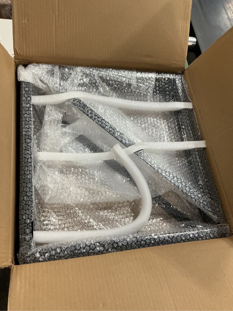 Condition photo showing New/Like New for colinktool underbody steel mounting brackets,18 x 18 inch truck tool box mounting kit, with screws spacers and sleeves - 2 pcs
