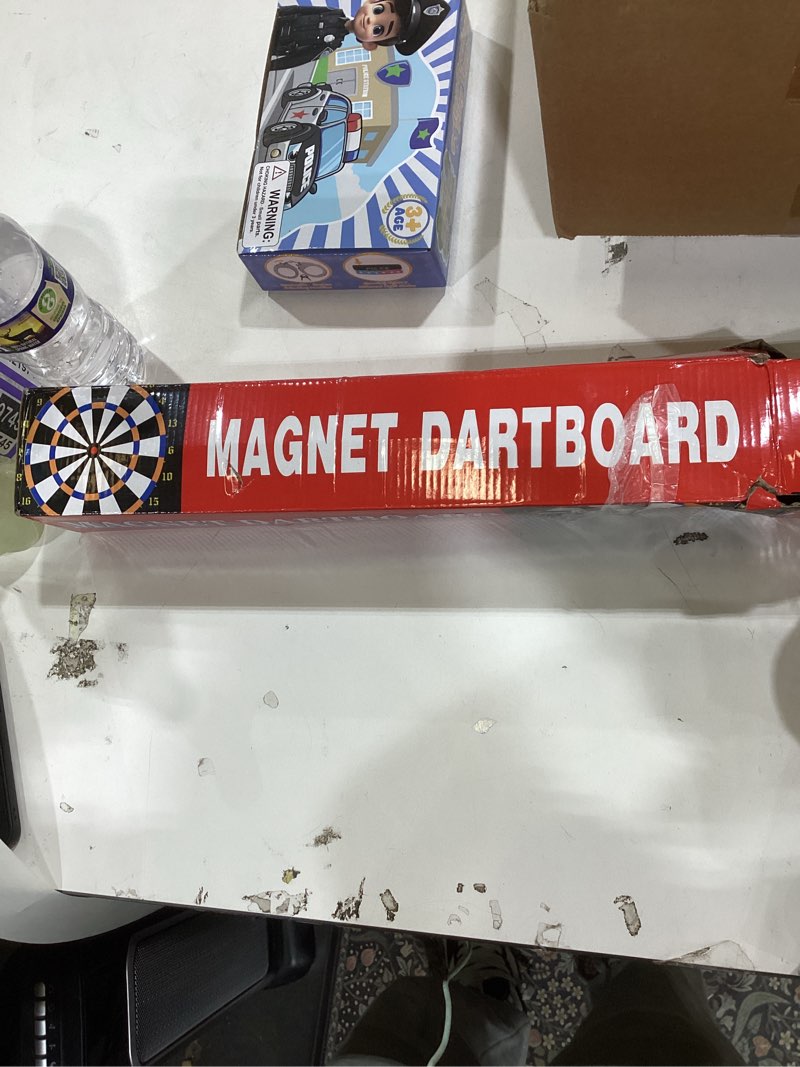 Condition photo showing As Is for Gitus Magnetic Dart Board Indoor Outdoor Games for Kids with 12 Darts, Gifts for Teenage Boys Teen Boy Gift Ideas Gifts for Boys 8 9 10 11 12 13 14 Years Old Game Room Decor