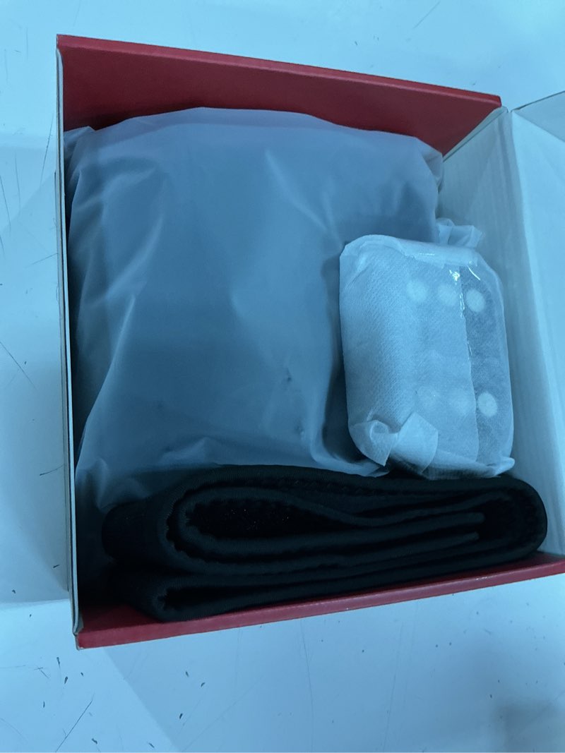 Condition photo showing New/Like New for cordless red light therapy for shoulder with heat & massage vibration, separate 5000mah portable near-infrared light therapy wrap for shoulder discomfort, 3 heat 4 vibration modes, 660nm & 850nm leds black