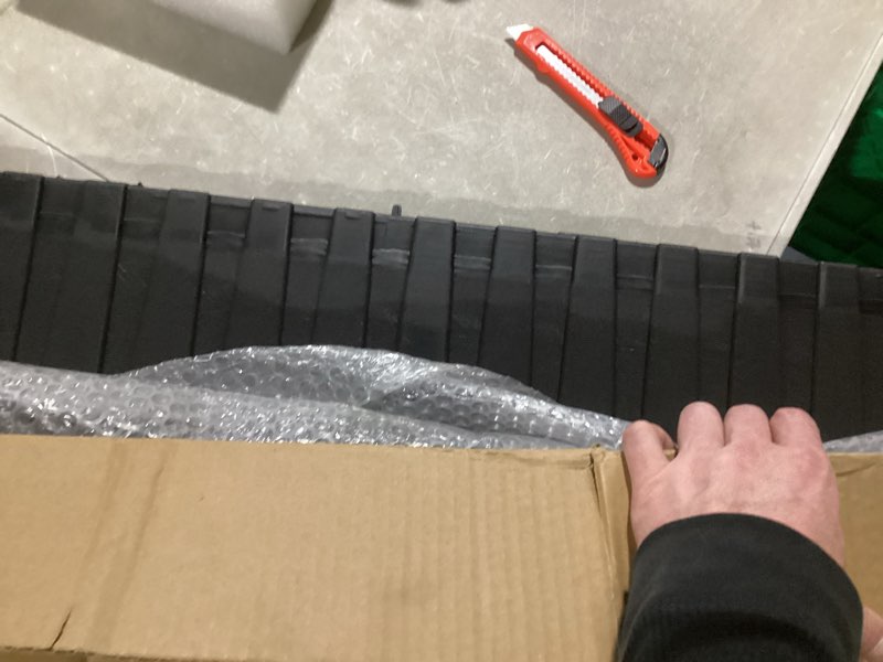 Condition photo showing Good Condition for ECOTRIC Rear Bumper Cover Step Plate Compatible with 2015-2022 Ford Transit 150 250 350 Passenger Vans Med/High Roof Rear Bumper Top Pad Replacement for FO1190108