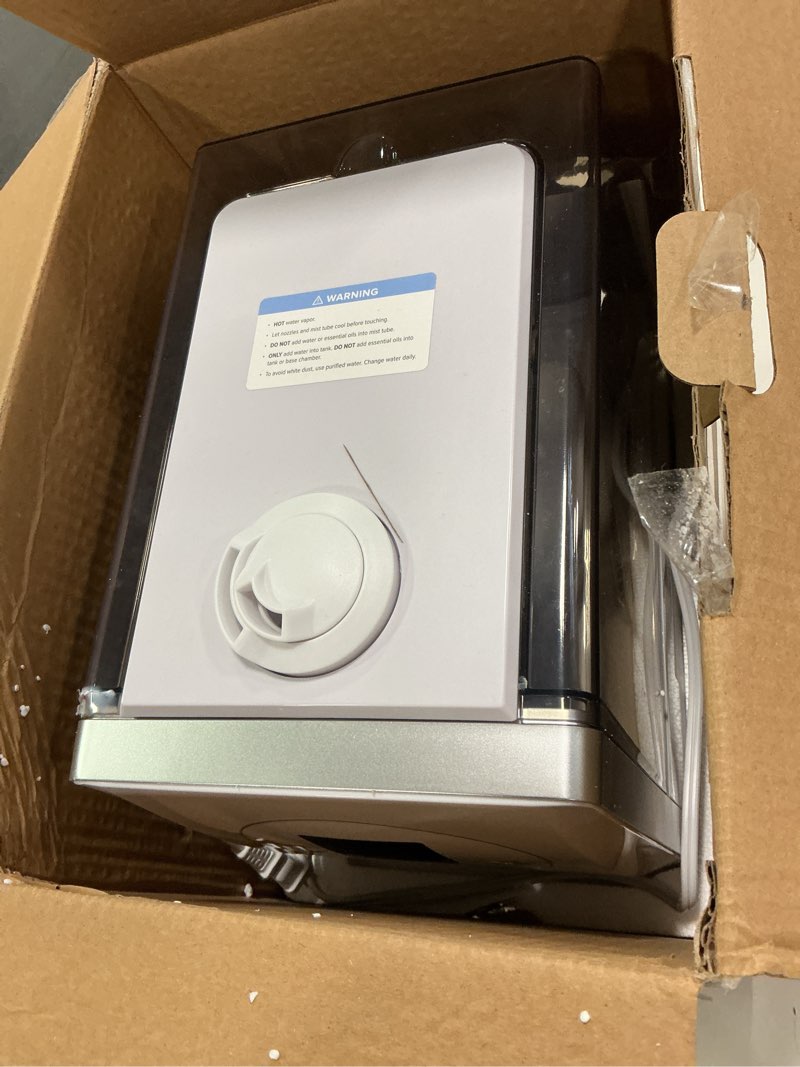 Condition photo showing As Is for LEVOIT LV600S Smart Warm and Cool Mist Humidifiers for Home Bedroom Large Room, (6L) 753ft² Coverage, Quickly & Evenly Humidify Whole House, Easy Top Fill, App & Voice Control - Quiet Sleep Mode
