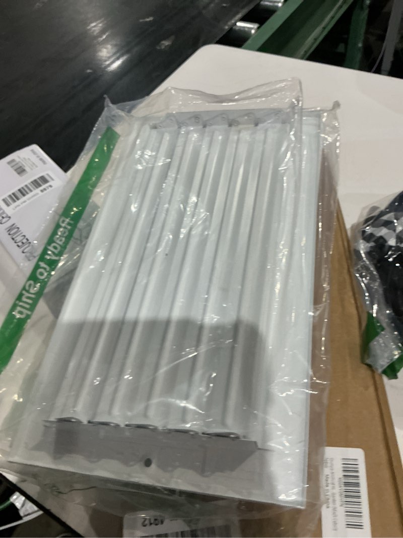 Condition photo showing Good Condition for air vent cover, 2-pack air return grilles for wall and ceiling, fits 12"×6" duct opening, two-way deflection, adjustable airflow, easy installation with screws 12x6 in -2pcs 2 wind direction