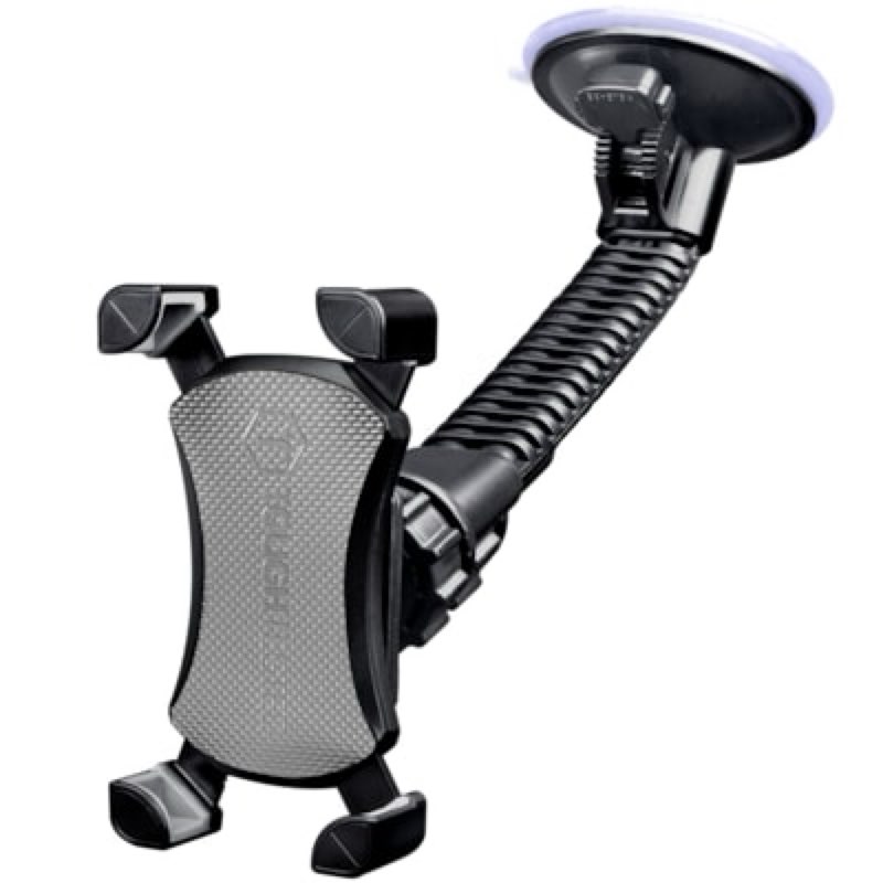 toughtested mammoth black adjustable cell phone car mount (universal)