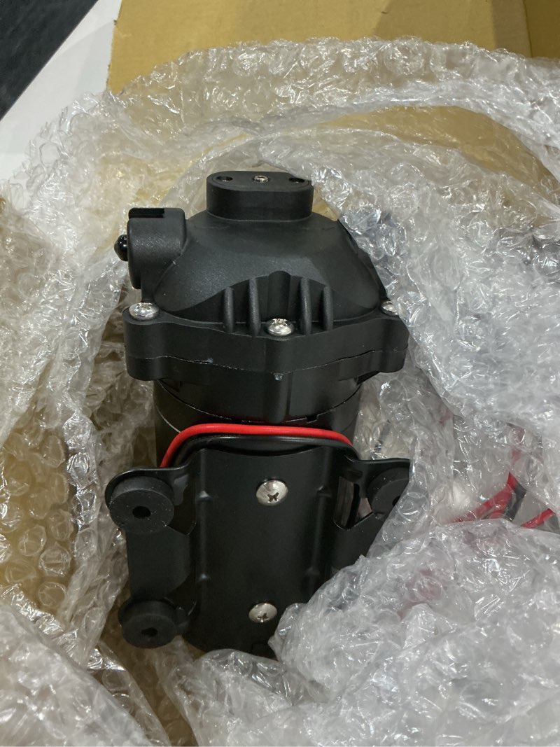 Condition photo showing Good Condition for water booster pump for 100gpd home ro system, water filtration system high pressure pump with auto on/off switch, easy installation kit for reverse osmosis systems
