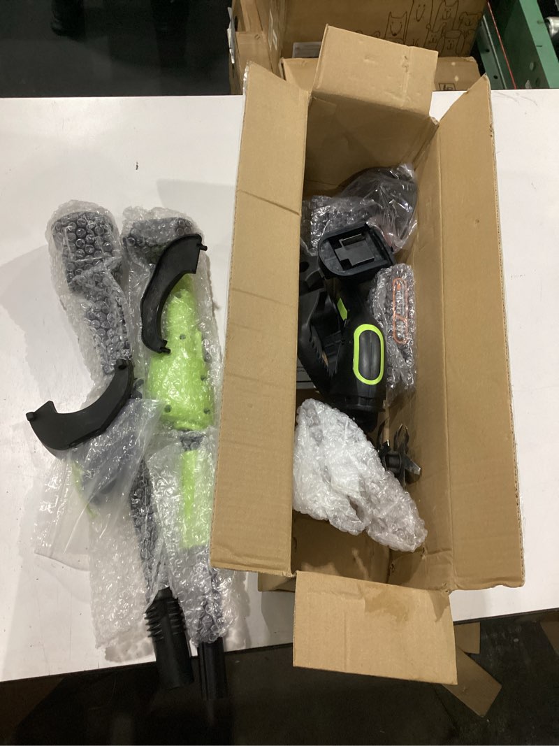 Condition photo showing Good Condition for 24v 2-in-1 cordless tiller cultivator, 4-inch tilling width and depth, handheld with extension rod, 235 rpm electric garden tiller, lightweight 1.2kg body, 2 × 1.5ah batteries & charger (24v-green)