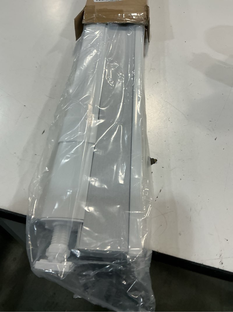 Condition photo showing Good Condition for lazblinds no tools no drill cordless cellular shades, blackout light blocking honeycomb shades for home, thermal insulation blinds for windows, 35" w x 48" h, white blackout-white 35" w x 48" h