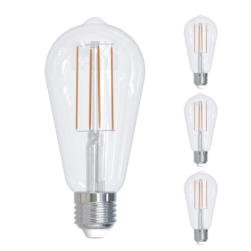 862693 40 Watt Equivalent ST18 E26/Medium (Standard) Dimmable 2700K LED Bulb (Set of 4)