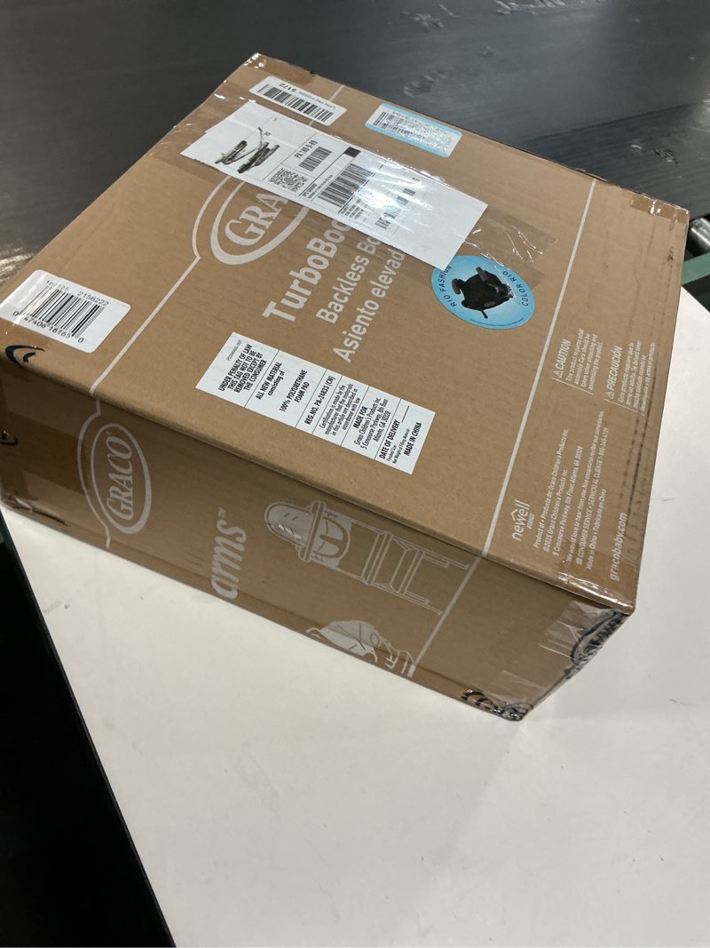 Condition photo showing Good Condition for Graco® TurboBooster® LX Backless Booster with Affix Latch | Backless Booster Seat for Big Kids Transitioning to Vehicle Seat Belt (Rio)