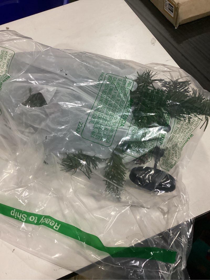 Condition photo showing Good Condition for 30" Christmas Table Centerpiece with 3 Candle Holders, Artificial Tabletop Xmas Decorations - Red Berries, Pine Cones and Steel Base Included, Christmas Centerpiece for Fireplace Green