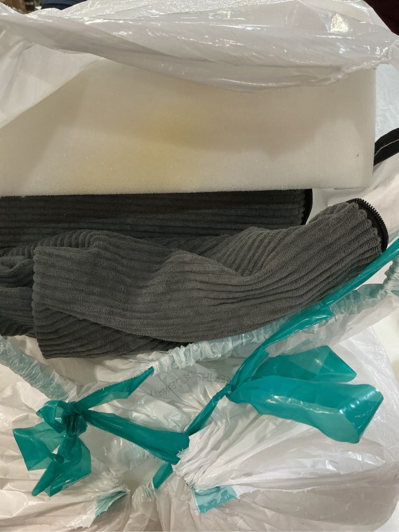 Condition photo showing As Is for Jouha Toddle & Kids Chair,2-in-1 Soft Toddler Couches That Fold Out,Toddler Chairs Comfy 1-3 Years O