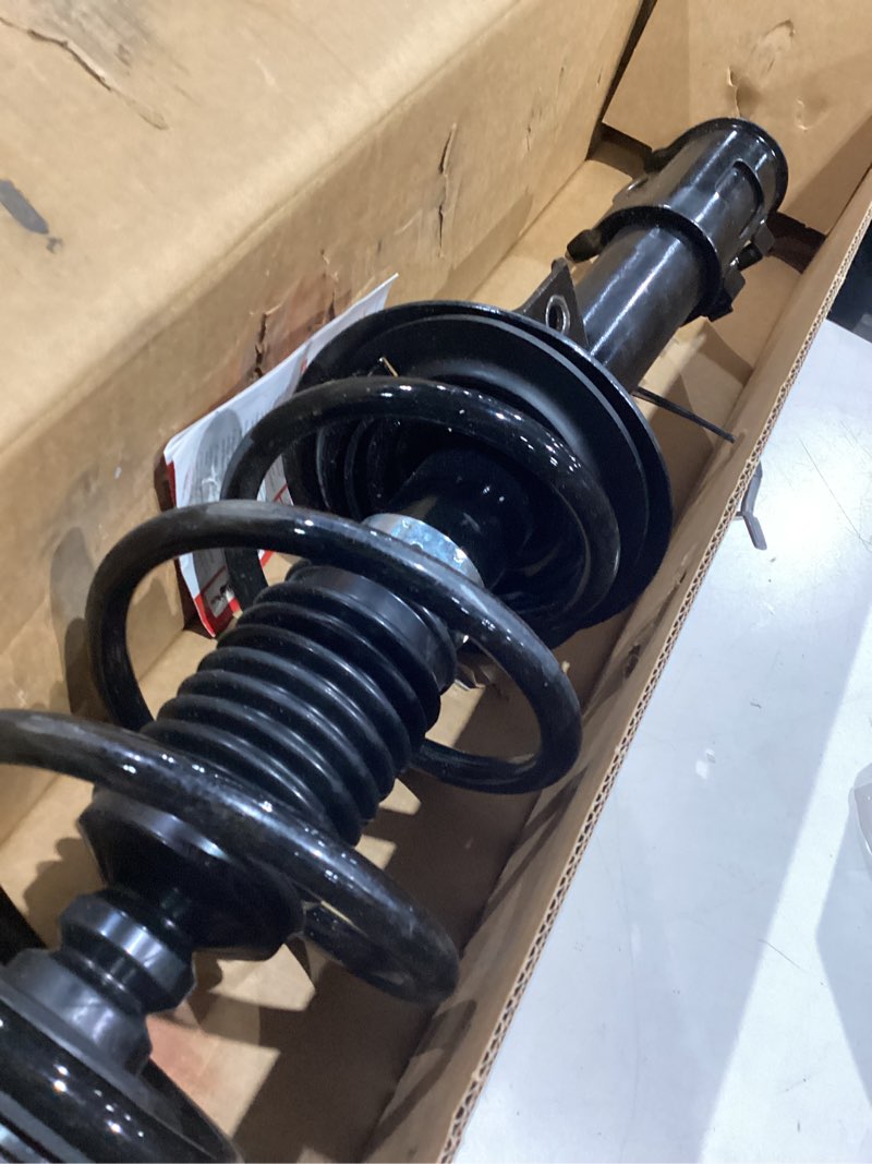 Condition photo showing As Is for just one completestruts - front quick complete strut assemblies with coil springs and rear shock absorbers replacement for 2007-2013 chevrolet silverado 1500 - set of 4