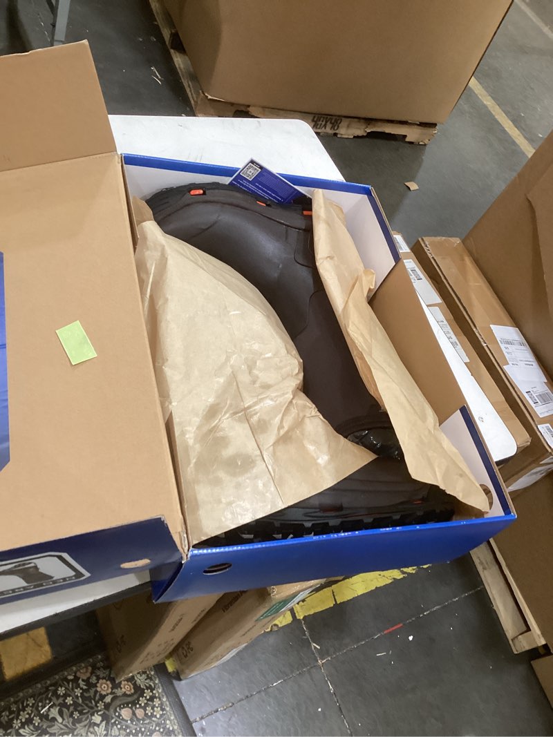 Condition photo showing New/Like New for korkers men's neo arctic rubber boots - includes interchangeable all terrain sole 11 brown
