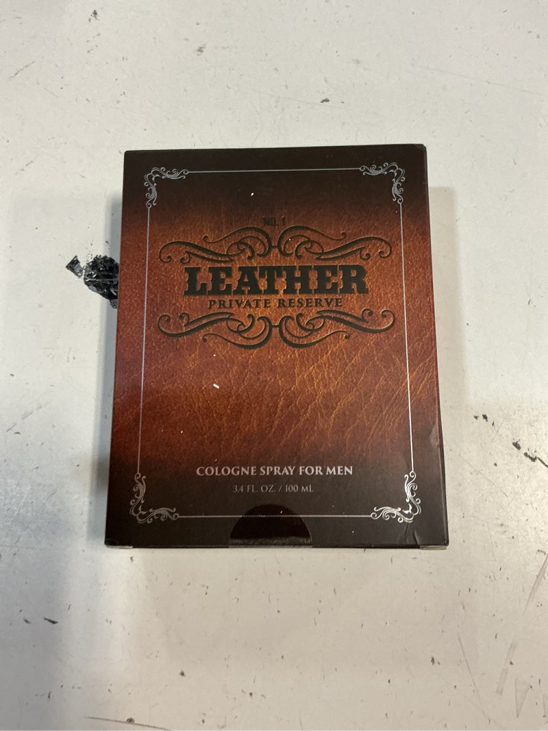 Condition photo showing New/Like New for tru western leather #1 private reserve men's cologne, 3.4 fl oz (100 ml) - masculine, woodsy, leathery no. 1 3.4 fl oz (pack of 1)