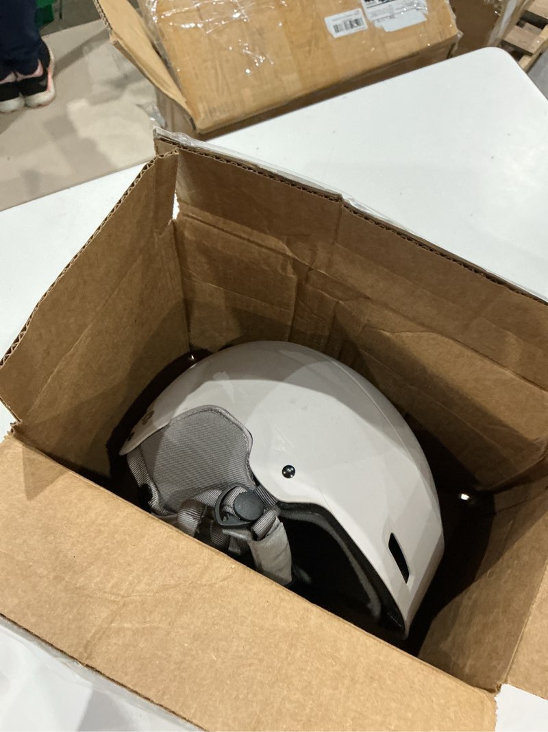 Condition photo showing Good Condition for similar to retrospec remi kids bike helmet with built-in sun visor - adjustable youth safety gear for cycling, skating & scooters - 11 air vents, washable padding & reflective straps matte navy 49-53cm