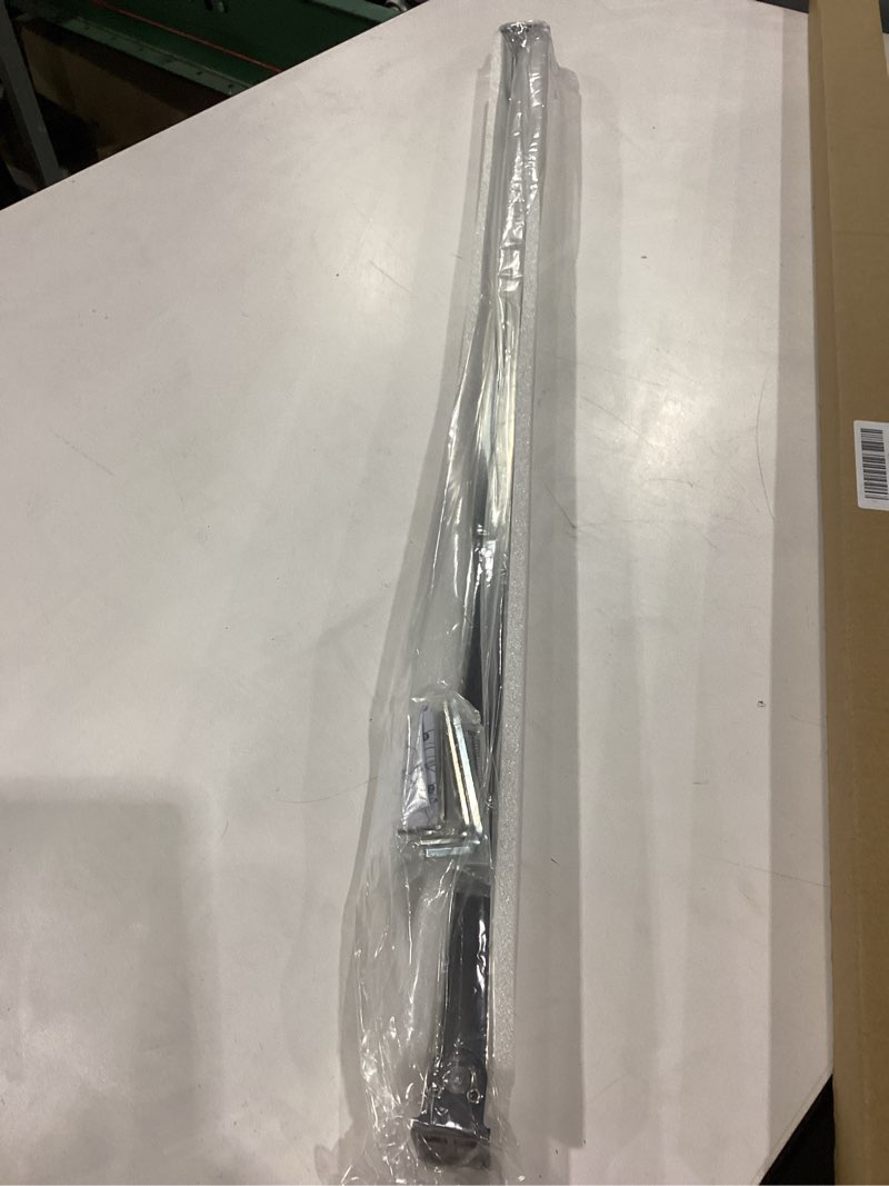 Condition photo showing New/Like New for Frameless Shower Door Support Bar, Stainless Steel Wall-to-Glass Support Arm to Fixed Shower Glass Panel, for 1/4"-3/8" (6-10 mm) Door, 180° Pivot & Stow-Flat Mode (Chrome, 31.5-inch(800mm)) Chrome 31.5-inch(800mm)