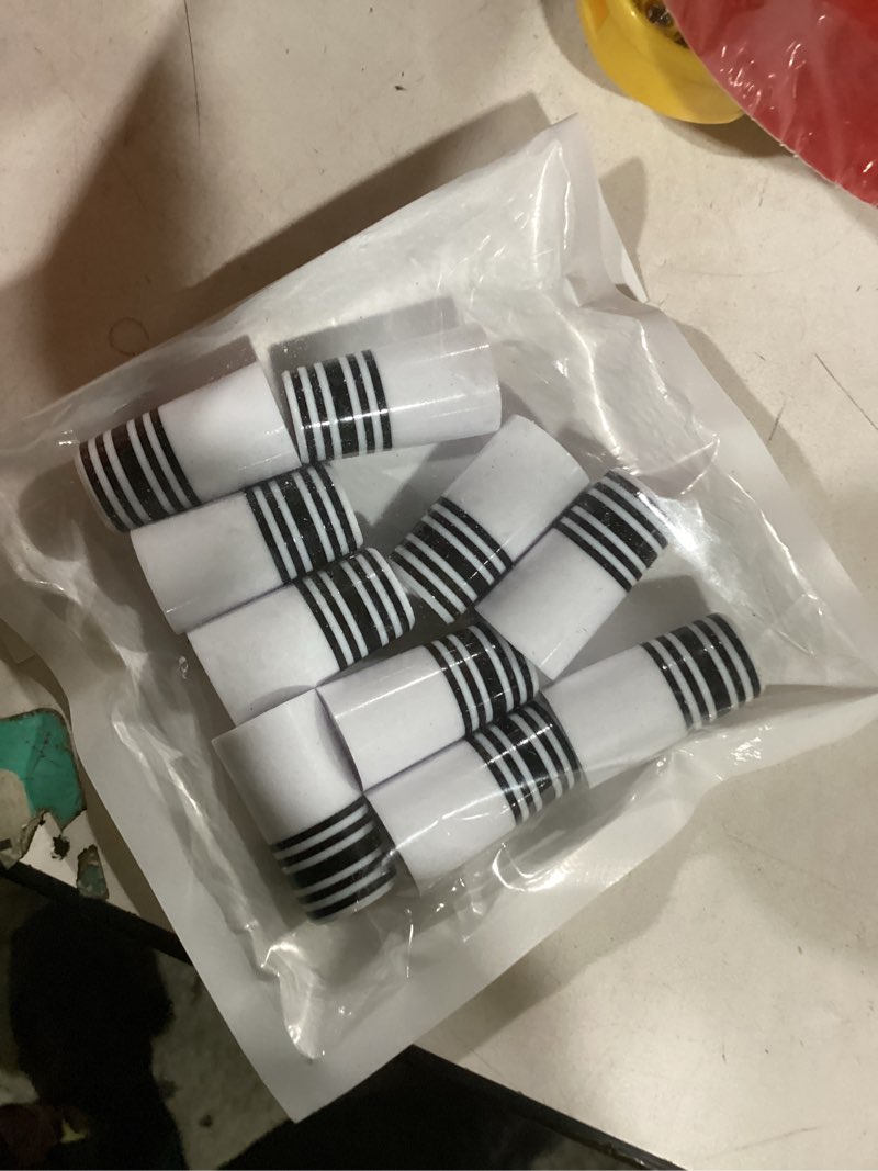 Condition photo showing Good Condition for summerhouse multi-ring golf iron ferrules compatible with 0.355'' tapered steel shaft and 0.370'' parallel shaft 0.355'' white with 5 black