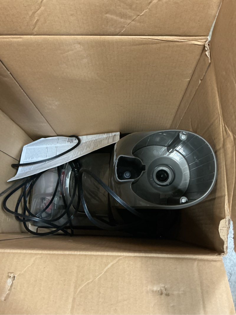 Condition photo showing As Is for hoover powerdash pet advanced compact carpet cleaner machine with above floor cleaning, lightweight carpet shampooer machine, pair with a hoover carpet cleaner solution for a bright, refreshed home powerdash advanced