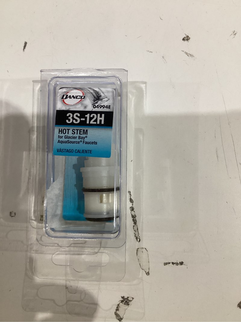 Condition photo showing As Is for hot stem for glacier bay aqua sourcefaucet