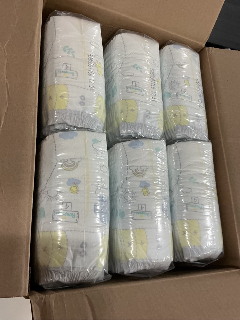 Condition photo showing New/Like New for Pampers Diapers - Cruisers 360 - Size 5, 128 Count, Babyproof up to 100% Leakproof Pull-On Diaper Size 5 128