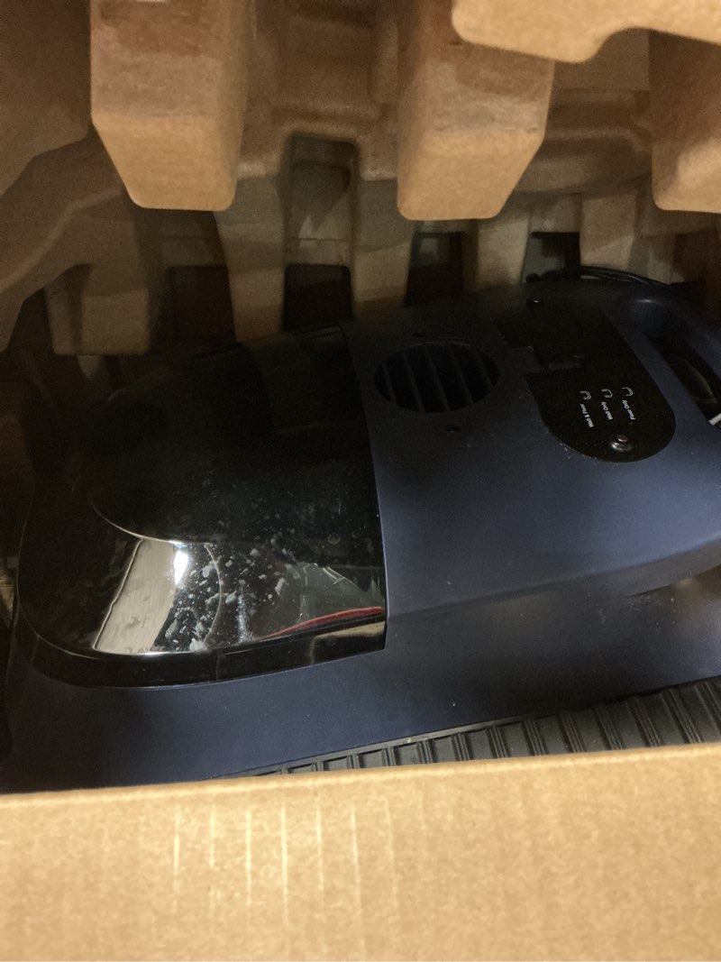 Condition photo showing As Is for sat30 sonar navigation pool vacuum for inground above ground pools, climb stairs pool cleaner with 3
