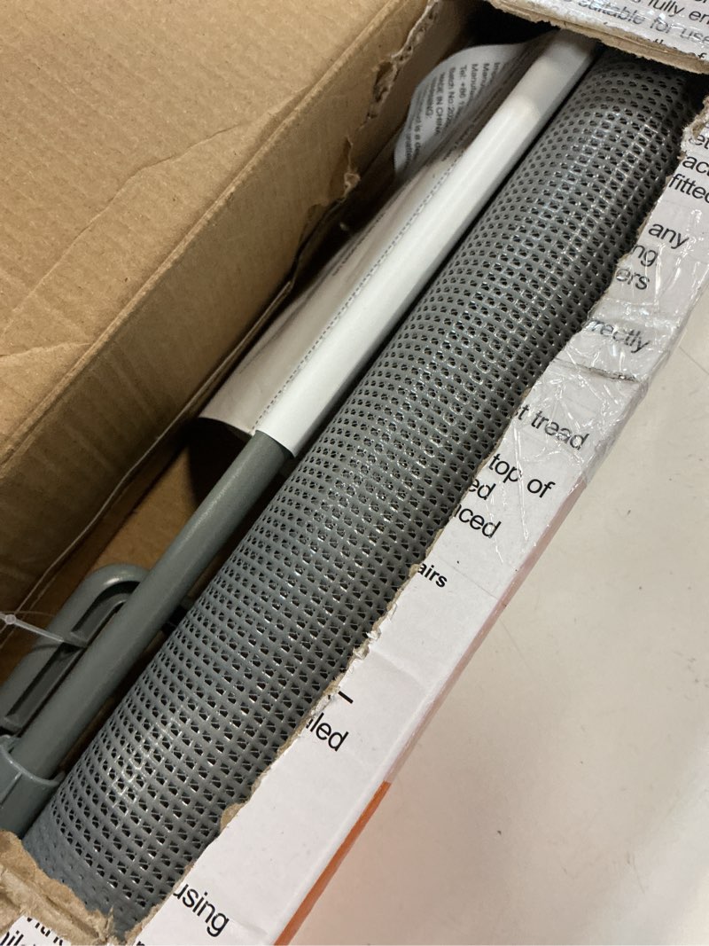 Condition photo showing Good Condition for retractable baby gate,mesh baby gate or mesh dog gate,33" tall,extends up to 55" wide,child safety gate for doorways, stairs, hallways, indoor/outdoor?grey,33"x55" gray 33x55 inch