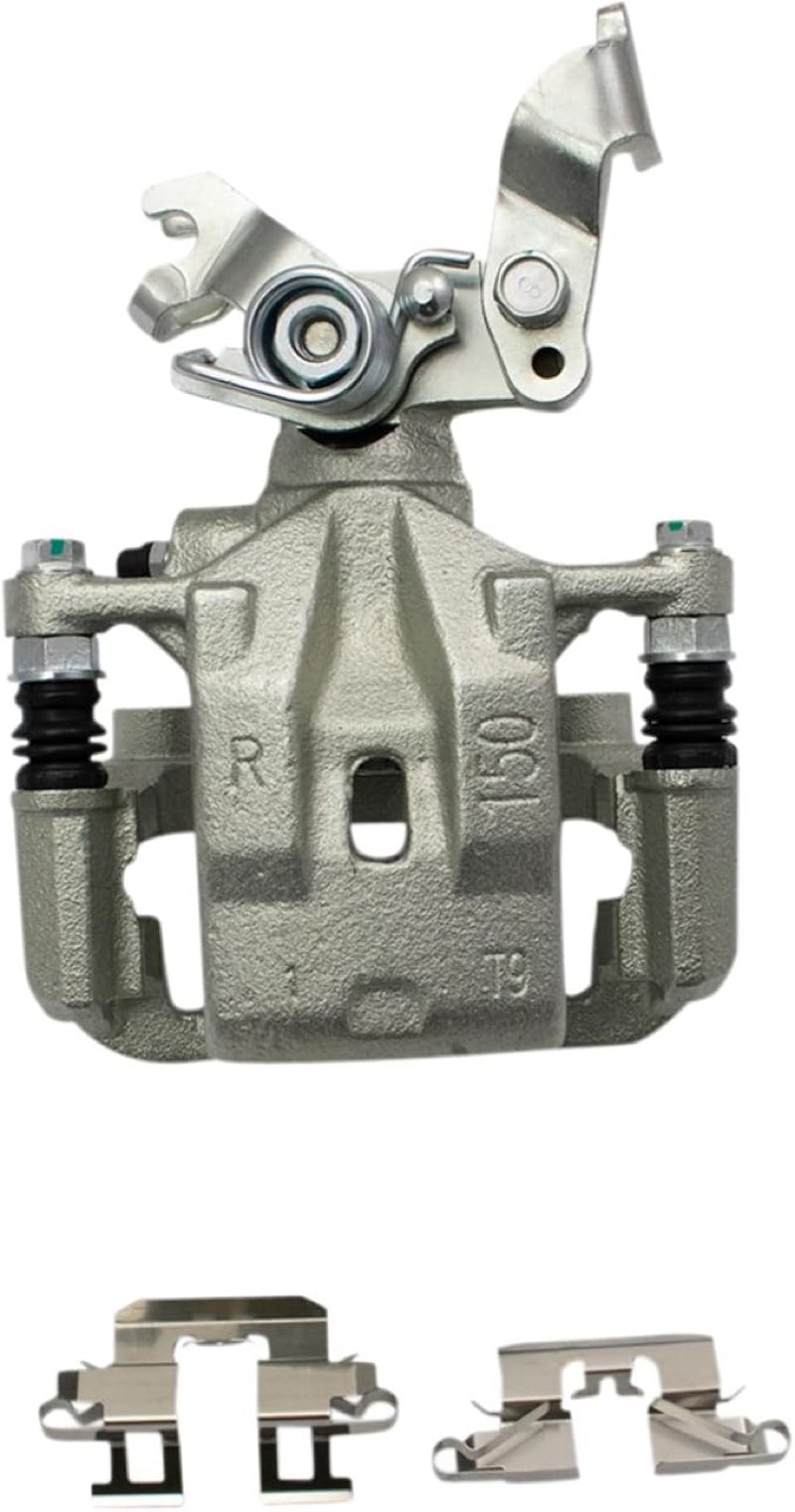 (Incomplete) Rear Right Brake Caliper w/Bracket Passenger Side Compatible with 2006-2012 Ford Fusion 2007-2012 Lincoln MKZ 2006 Zephyr 2006-2013 Mazda 6 2006-2011 Mercury Milan