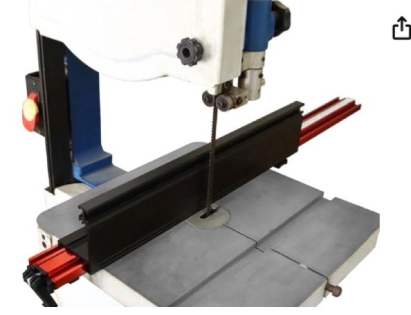 o'skool 24 inch straight edge guide clamp with band saw fence