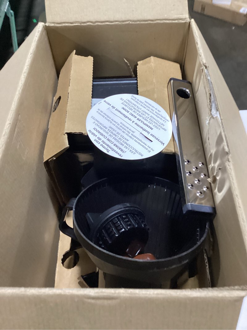 Condition photo showing As Is for Technivorm Moccamaster 79112 KBT Coffee Brewer, 40 oz, Polished Silver