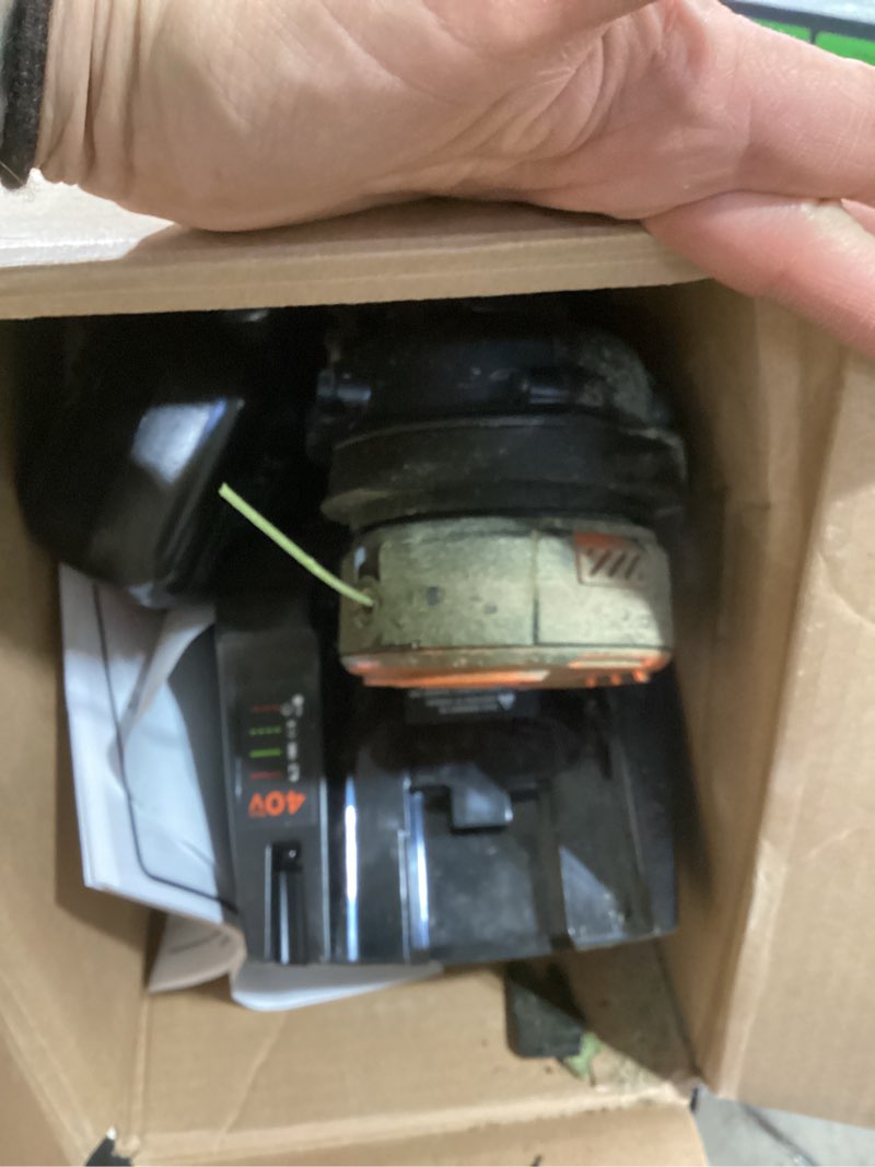 Condition photo showing New/Like New for black+decker 40v max cordless sweeper & string trimmer, battery & charger included (lcc340c) 40 v kehrmaschine & rasentrimmer kombi-kit