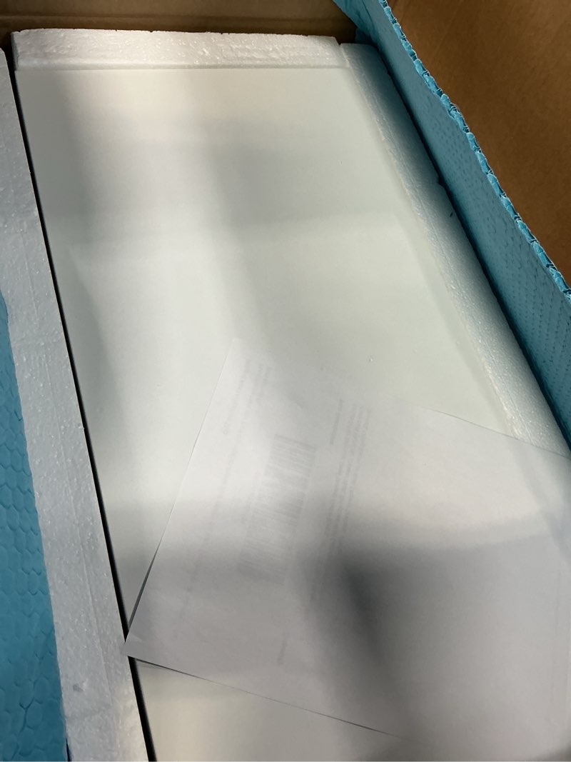 Condition photo showing Good Condition for 2-tier stainless steel shower niche insert, 24'' * 12'' no tile needed bathroom niche for shower wall, recessed wall cabinet shelves for drywall, living room, in wall shower shelves, white white 24'' h * 12'' w (2-tier)