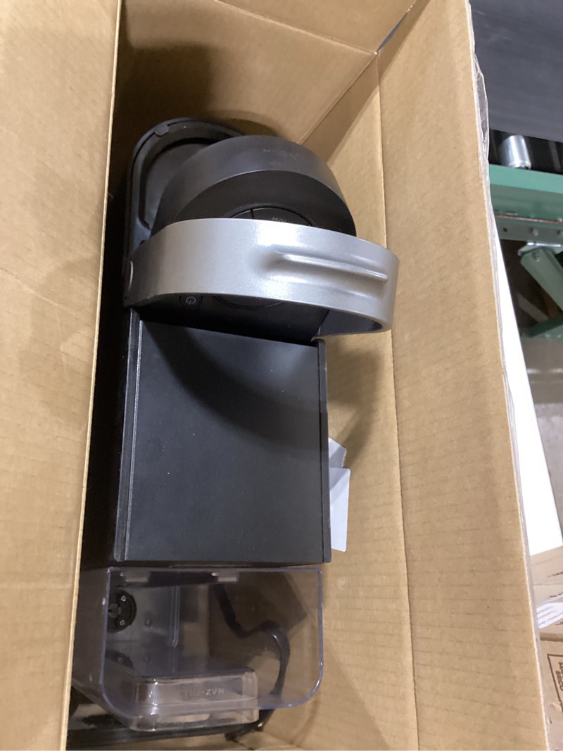 Condition photo showing As Is for incomplete no lid for water pitcherkeurig k-slim single serve k-cup pod coffee maker, multistream technology, 3 brew sizes, slim and sleek design, 46oz removable reservoir, black