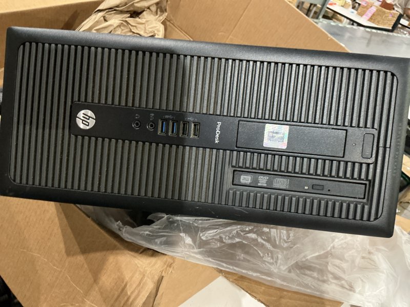 Condition photo showing As Is for hp elitedesk 800 g1 tower computer (i7 3.4ghz/8gb ram/2tb hdd) g3b39us