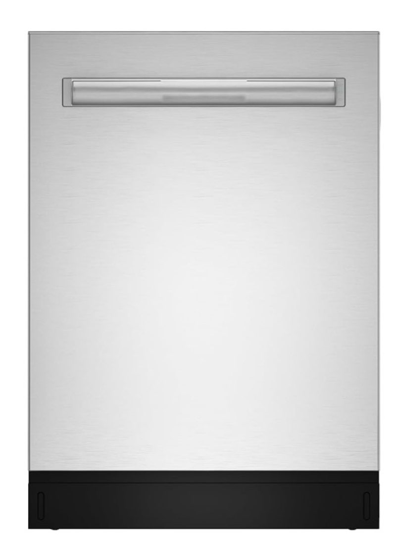 sharp sdw6726ms 24-inch stainless steel dishwasher, 47 db library quiet, third rack, power wash sprayer, 12 place settings,