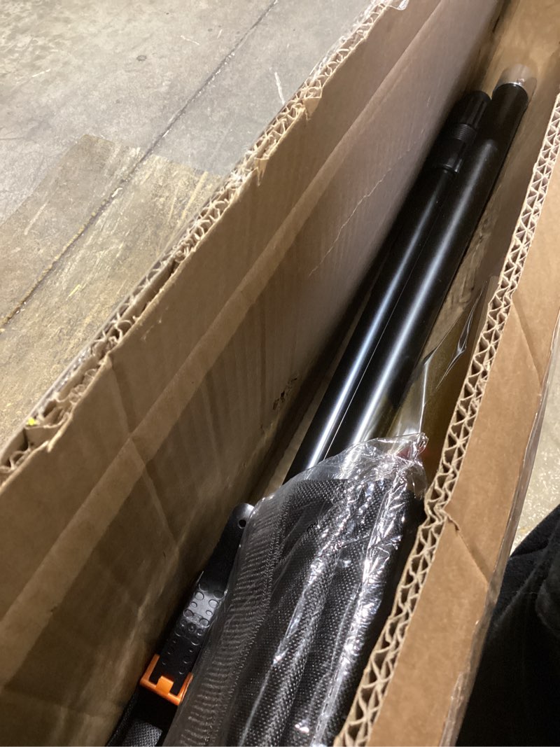 Condition photo showing Good Condition for Backdrop Stand, 8x10ft Metal Base Photo Studio Support System, Adjustable Backdrop Frame for Photography, Streaming, Wedding, Projector Screen, Tool Free Setup & Portable Carry Bag