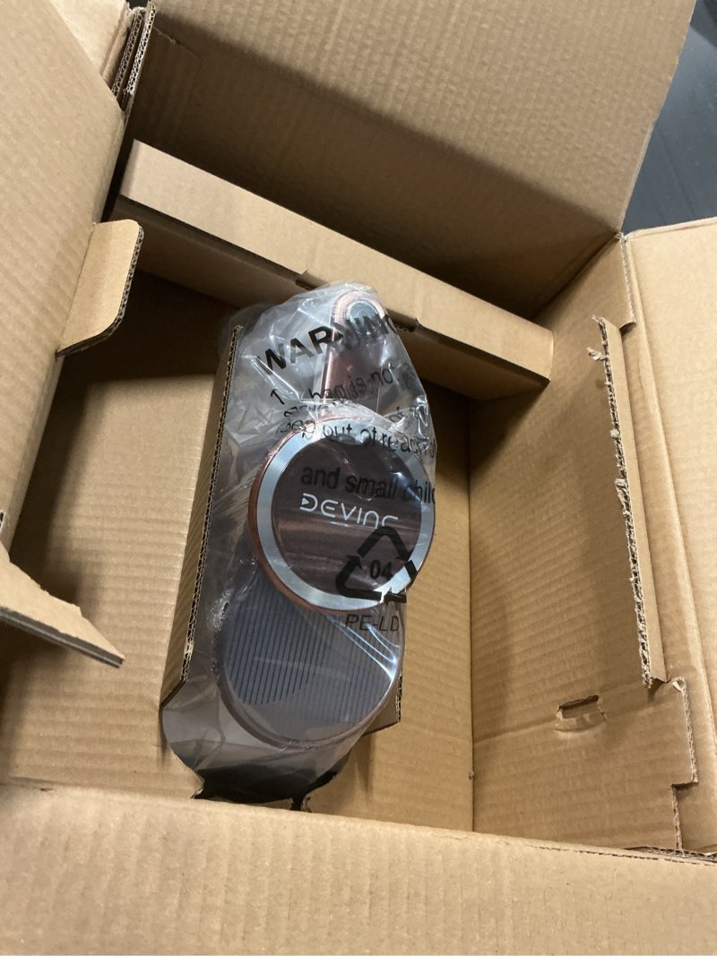 Condition photo showing As Is for DEVINC Mattress Vacuum Cleaner, 16 KPa Bed Vacuum Cleaner with 253.7nm UV-C Light, HEPA Filter & Heating Tech, Handheld Vacuums for Bed, Sofa, Couch, Crib, Fabric Surfaces(Corded)