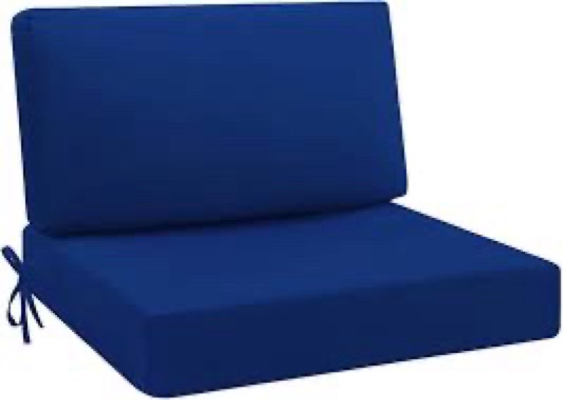 idee-home outdoor cushions for patio furniture, outdoor seat cushion, waterproof couch hampton bay d