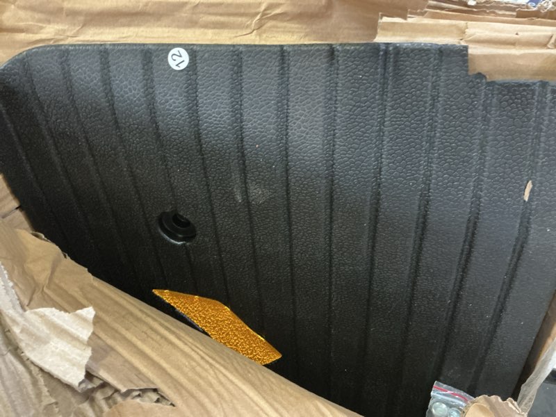 Condition photo showing Good Condition for vevor 2" rise threshold ramp doorway, recycled rubber power wheelchair ramp 3.64 feet long, 33069lbs load capacity, non-slip surface rubber solid threshold ramp for wheelchair and scooter 2" h x 43.7‘’ l black
