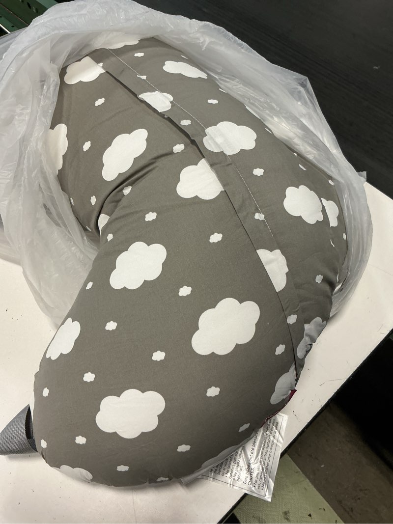 Condition photo showing Good Condition for momcozy original nursing pillow for breastfeeding - innovative safety guard | adjustable waist strap for all body types, wider surface for more support, removable & machine-washable cotton cover grey