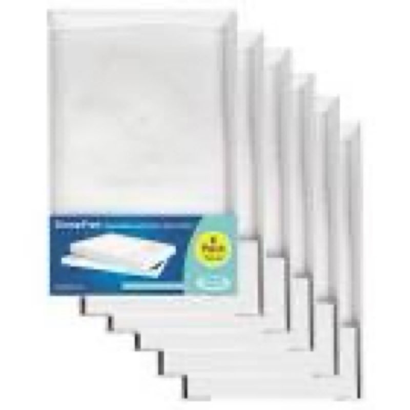 petsafe scoopfree crystal disposable cat litter trays  fragrance-free  silica crystals  6-pack