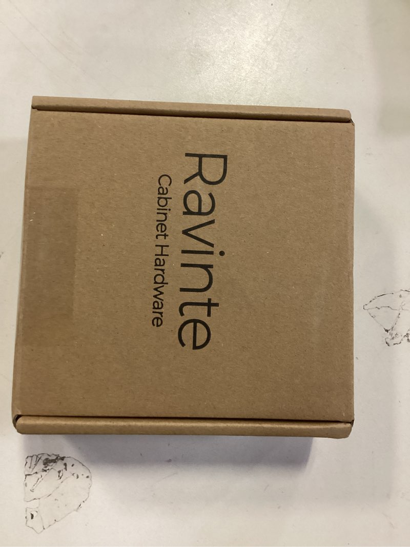 Condition photo showing New/Like New for Ravinte 12 Pack | 5 Inch Cabinet Pulls Matte Black Stainless Steel Kitchen Drawer Pulls Cabinet Handles 5InchLength, 3Inch Hole Center 12 Black